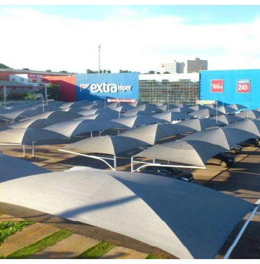 Coberturas e sombreadores para garagem Coberturas e tela de sombreamento SOLAR Coberturas