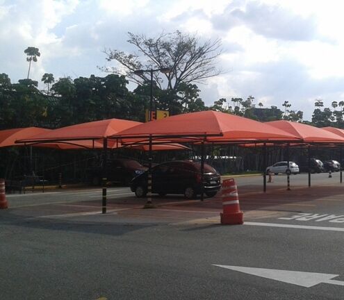 Cobertura estacionamento Aeroporto Internacional de Guarulhos