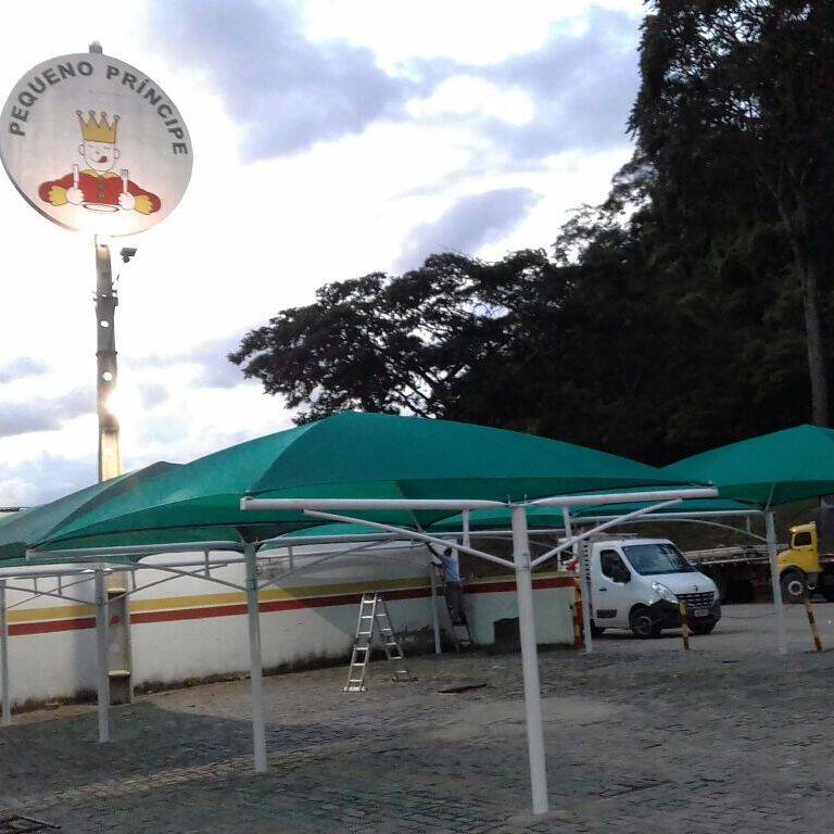 Cobertura para Estacionamento Hipermercados