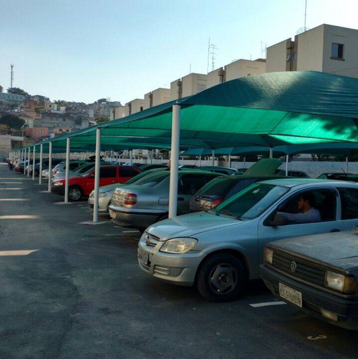 cobertura estacionamento aeroporto de Congonhas