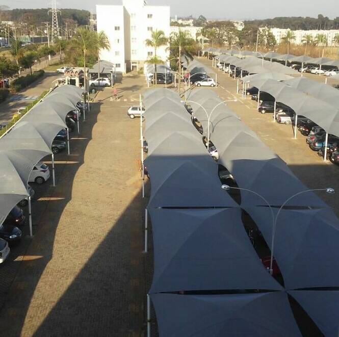 Cobertura para Estacionamento Hipermercados