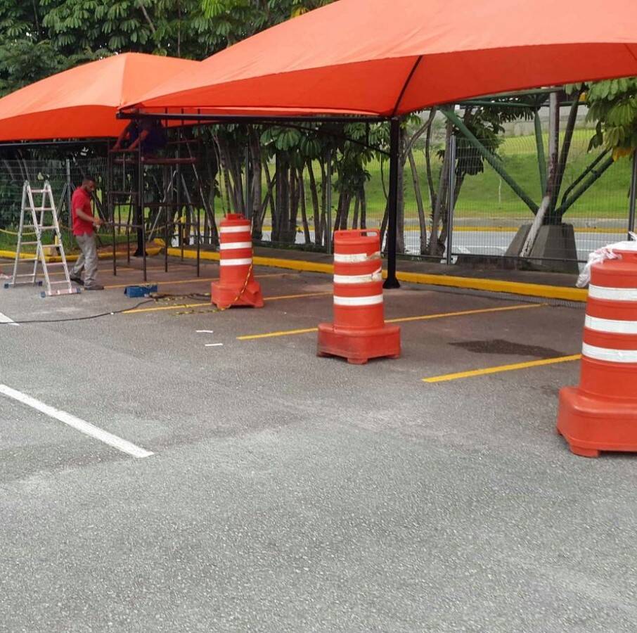 Cobertura para Estacionamento Hipermercados