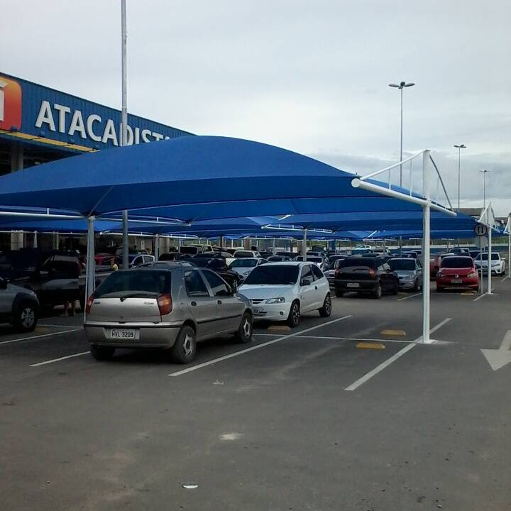 cobertura estacionamento sombrite