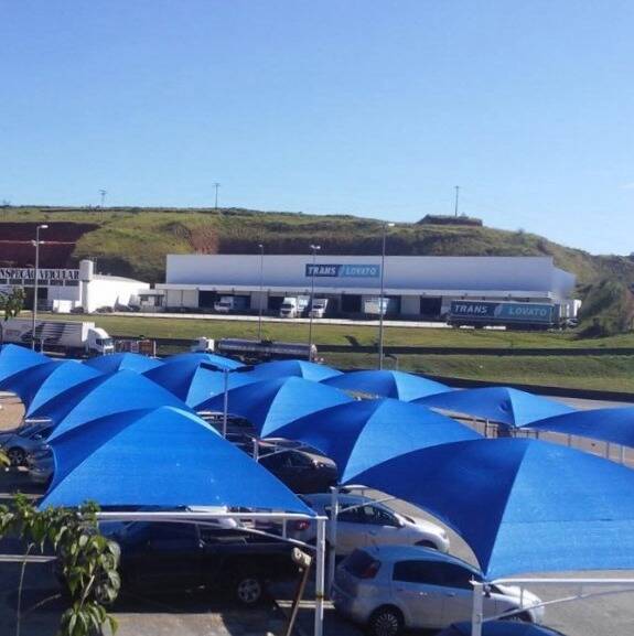 cobertura para garagem de sombreador