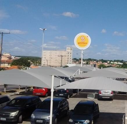 Cobertura para Estacionamento Hipermercados