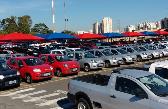 coberturas para estacionamento instaladas na Agencia de Automoveis MVOA Penha São Paulo - SP