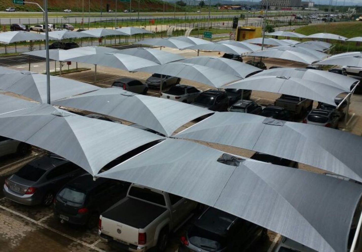 Coberturas e tela de sombreamento SOLAR Coberturas